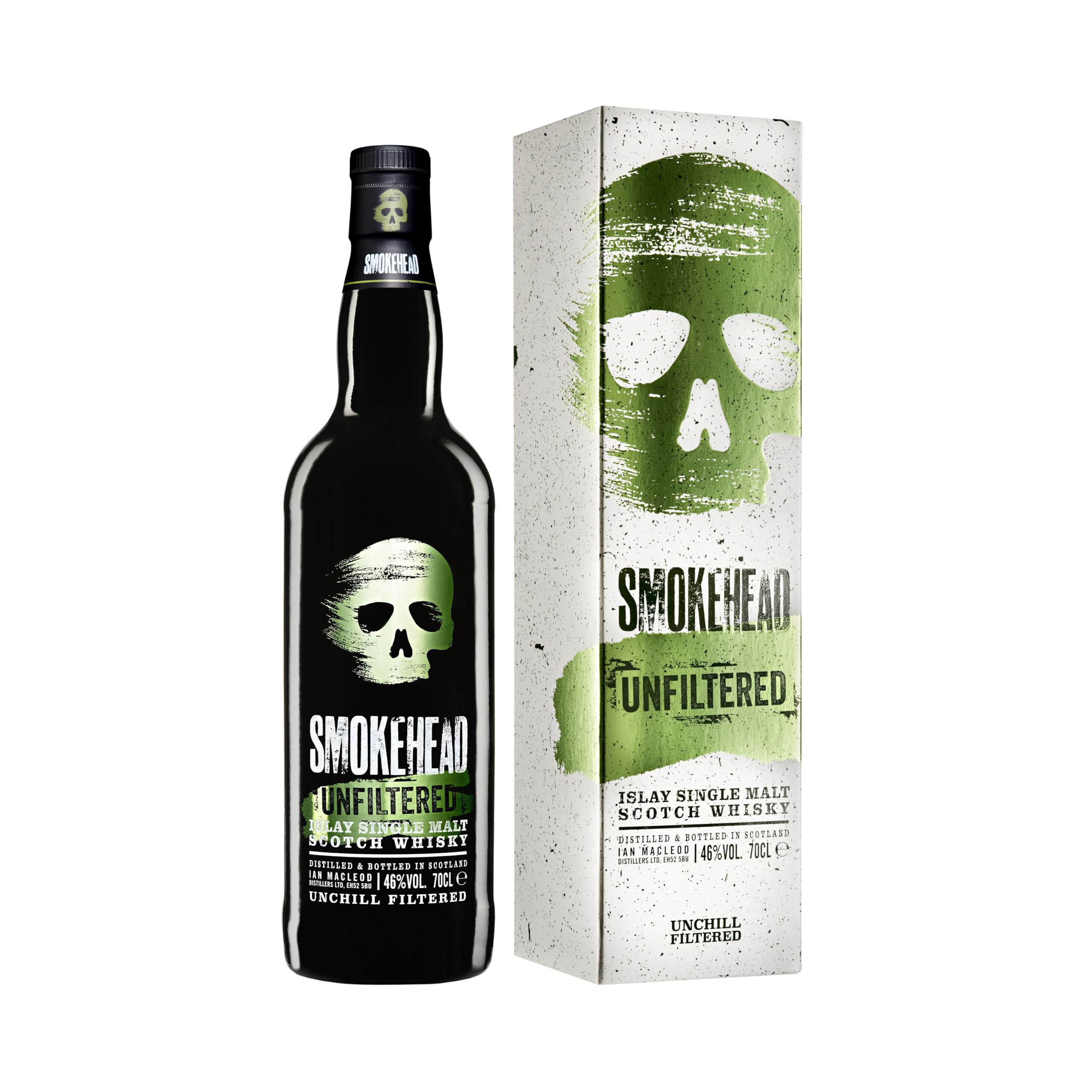 スモークヘッド アンフィルタード スコッチウイスキー 700ml 46% Amazon.co.jp: スモークヘッド アンフィルタード 700ml 46度 [イアン